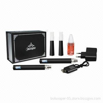 Best Seller Electronic Cigarette Kit/Ego-T, Comes with Transparent Cartridge, LCD Battery